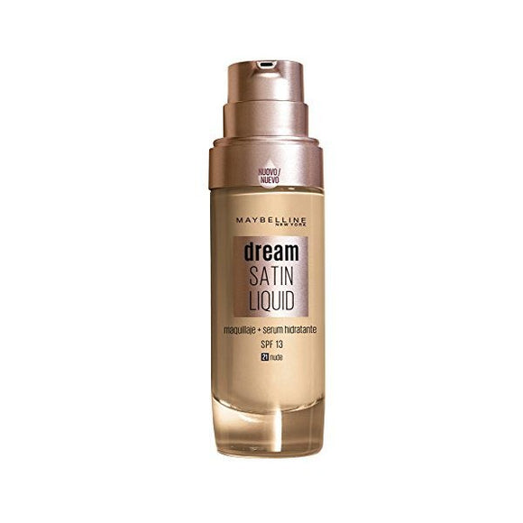 Base de Maquillaje Fluida Dream Satin Liquid Maybelline (30 ml) (Reacondicionado A+)