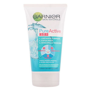 Gel Limpiador Facial Pure Active Garnier