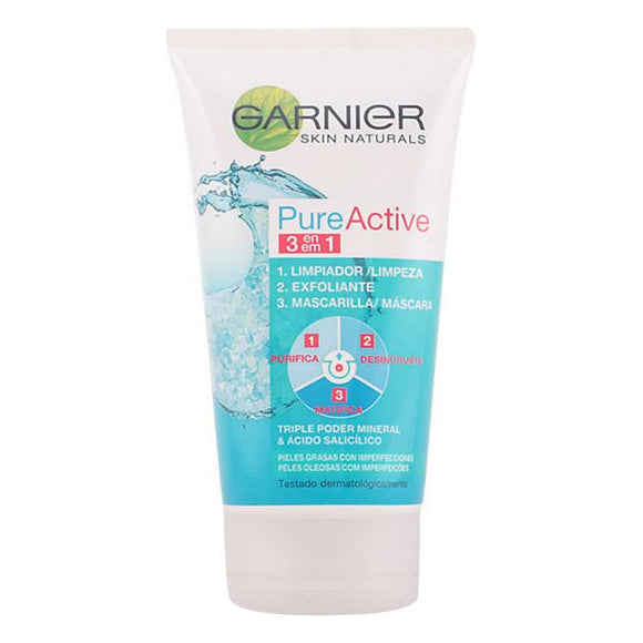 Gel Limpiador Facial Pure Active Garnier