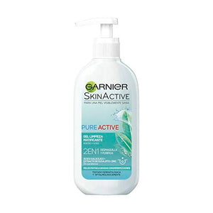 Gel Limpiador Matificante Pure Active Garnier