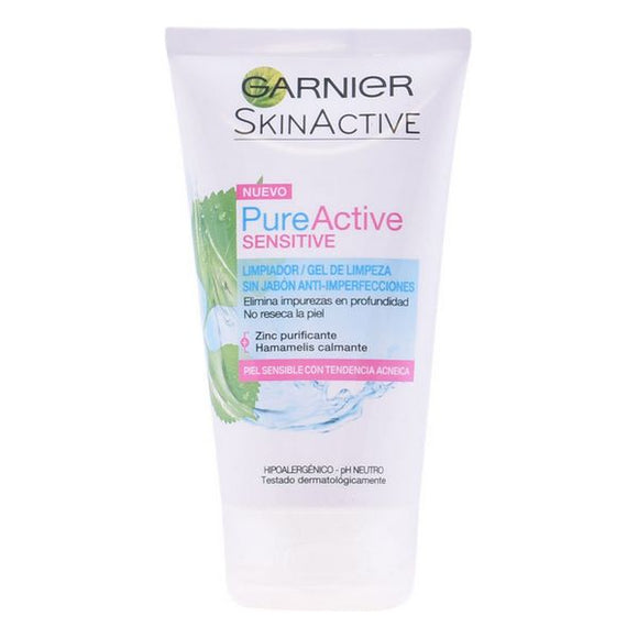 Gel Limpiador Facial Pure Active Garnier