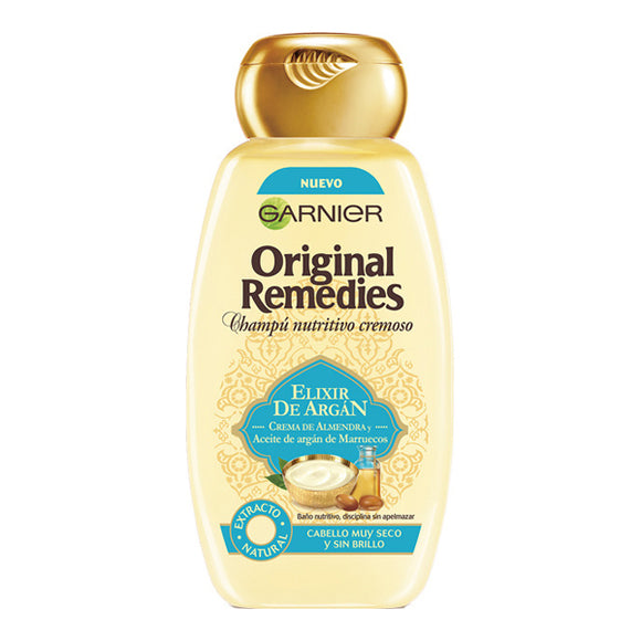 Champú Nutritivo Elixir de Argán Original Remedies Garnier (300 ml) (Reacondicionado A+)