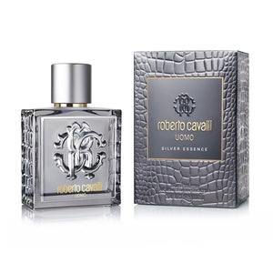 Perfume Hombre Uomo Silver Essence Roberto Cavalli EDT (40 ml)