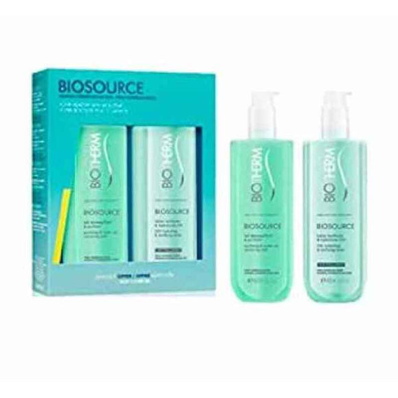 Desmaquillante Biosource Duo Biotherm (2 pcs)