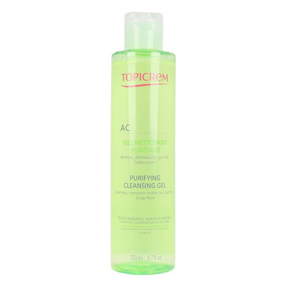 Gel Limpiador Facial AC Purifying Topicrem (200 ml)