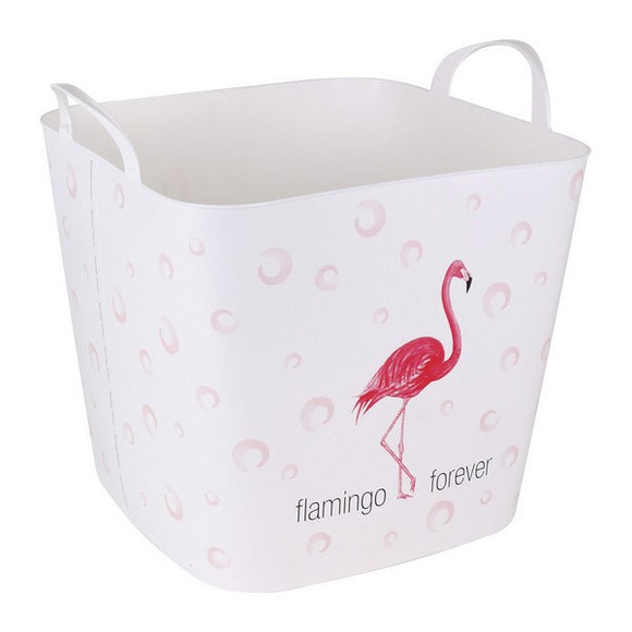 Cesto para la Ropa Flamingo Forever 25 L (38 X 33 x 35 cm)