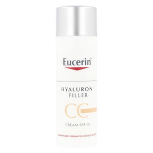 Crema Hidratante con Color Hyaluron-Filler CC Eucerin SPF15 Light (50 ml)