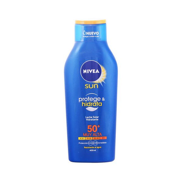 Protector Solar Nivea SUN Protege & Hidrata Spf +50 (400 ml) (Reacondicionado A+)