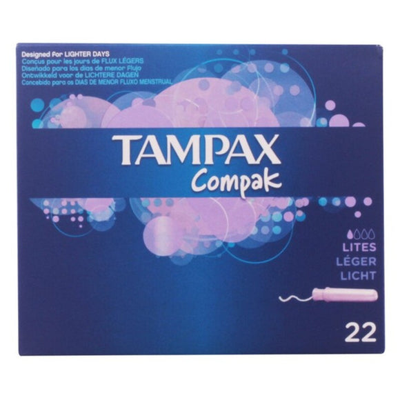 Tampón Ligero Compak Tampax (22 uds)