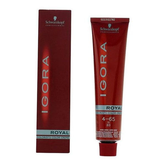 Tinte Permanente Igora Royal Schwarzkopf 4-65 (60 ml)