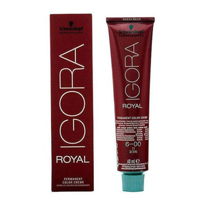 Tinte Permanente Schwarzkopf Igora Royal Nº 6-00 (60 ml) (Reacondicionado A+)