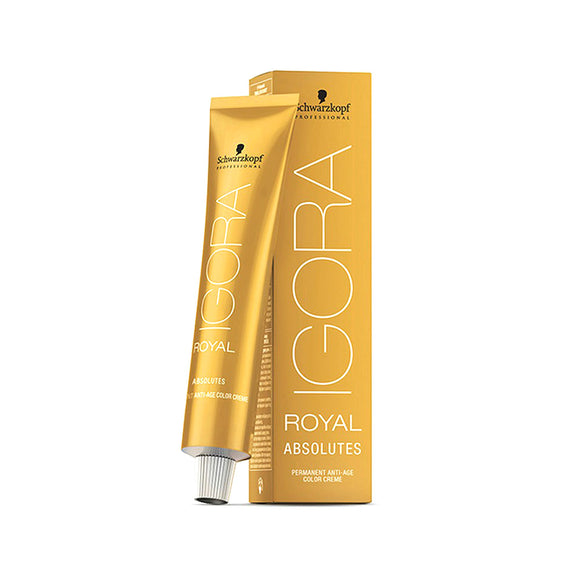 Tinte Permanente Igora Royal Absolutes Schwarzkopf 7-40 (60 ml)
