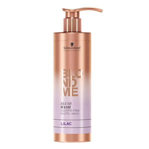 Champú con Coloración Temporal Blondeme Blush Lilac Schwarzkopf (250 ml)