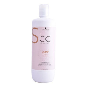 Champú Reparador Schwarzkopf Bonacure Q10+ Time (1 L)