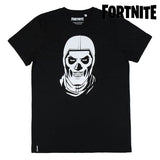 Camiseta de Manga Corta Infantil Fortnite Negro