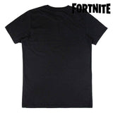 Camiseta de Manga Corta Infantil Fortnite Negro