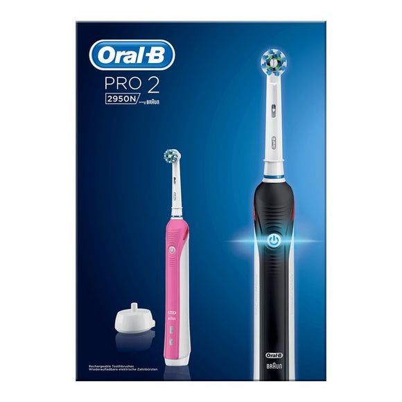 Cepillo de Dientes Eléctrico Oral-B 2950N Pro 2 CrossAction (Reacondicionado B)