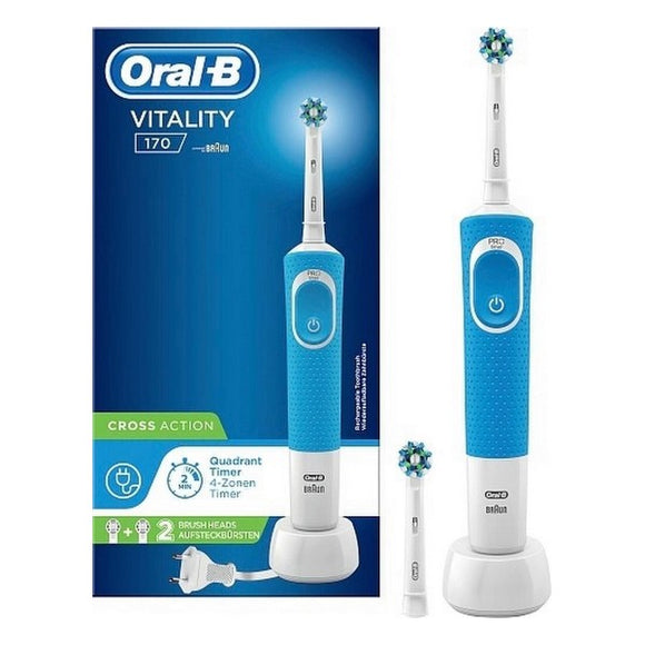 Cepillo de Dientes Eléctrico + Recambio Oral-B Vitality 170 (Reacondicionado A+)