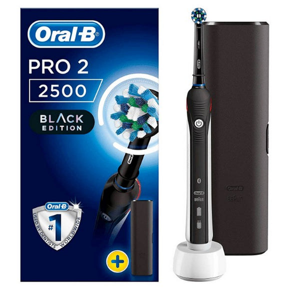 Cepillo de Dientes Eléctrico Oral-B PRO 2 2500 CrossAction Negro (Reacondicionado A+)