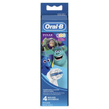 Recambio para Cepillo de Dientes Eléctrico Oral-B EB-10-4 FFS Pixar