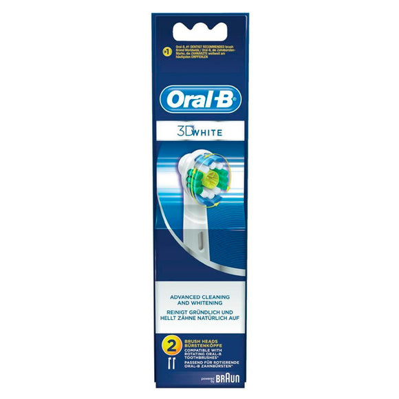 Cabezal de Recambio 3d White Pro-bright Oral-B (2 uds)