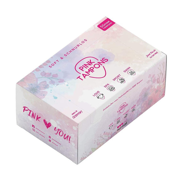 Pack de Tampones Rosa (55 uds) (Reacondicionado A+)