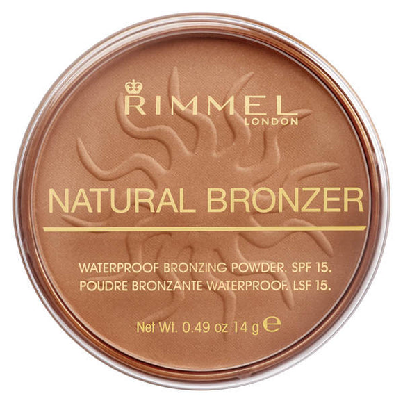 Polvos Bronceadores Natural Bronzer Rimmel London (14 g)