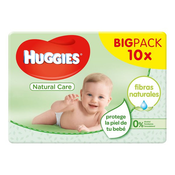 Toallitas Huggies Natural Care (56 x 10 uds) (Reacondicionado A+)