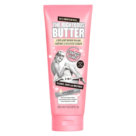 Gel de Baño The Righteous Butter Soap & Glory 3 en 1 (250 ml)