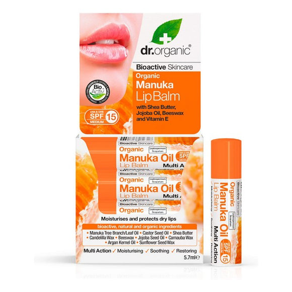 Bálsamo Labial Manuka Oil Dr.Organic (5,7 ml)