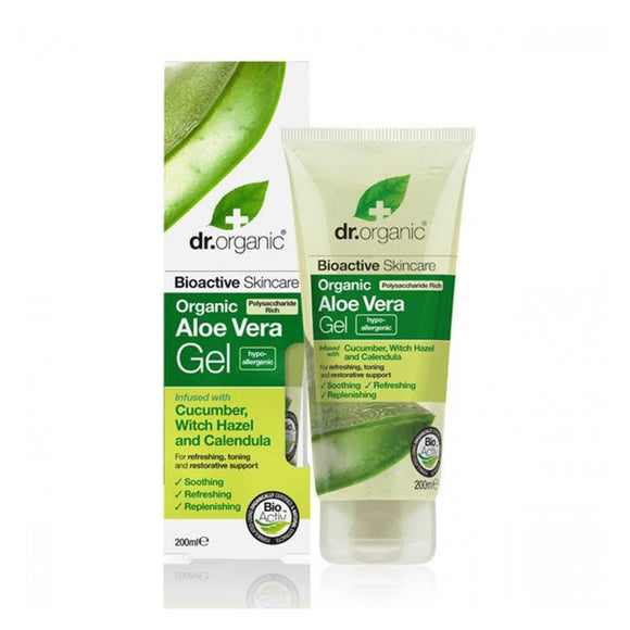 Gel Hidratante Aloe Vera Dr.Organic (200 ml)