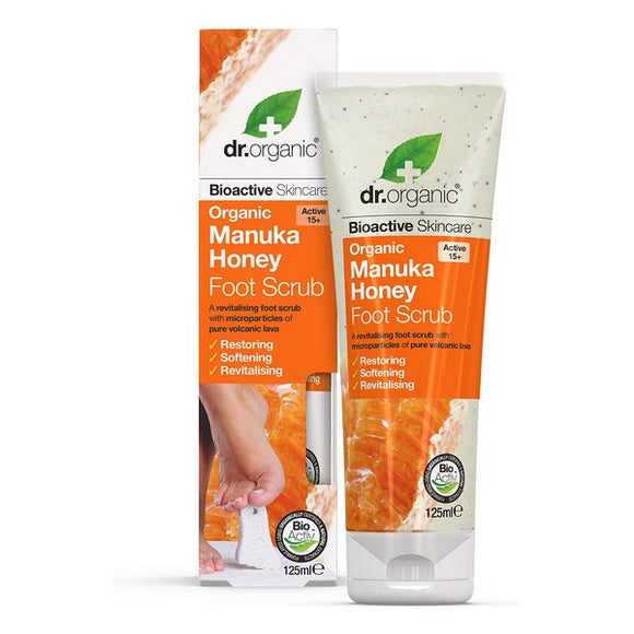 Exfoliante de pies Manuka Honey Dr.Organic (125 ml)