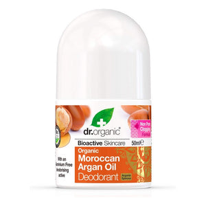 Desodorante Roll-On Moroccan Argan oil Dr.Organic (50 ml)