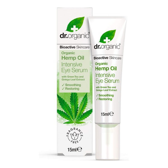 Sérum para el Contorno de Ojos Hemp Oil Dr.Organic (15 ml)