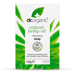 Pastilla de Jabón Hemp Oil Dr.Organic (100 g)