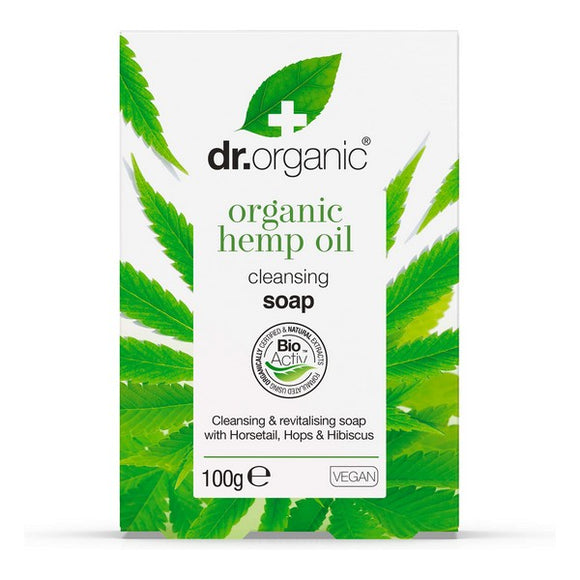 Pastilla de Jabón Hemp Oil Dr.Organic (100 g)