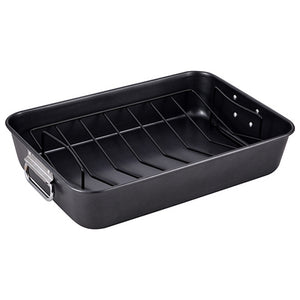 Molde para Horno San Ignacio Negro Acero Inoxidable (40 x 28 x 8 cm)