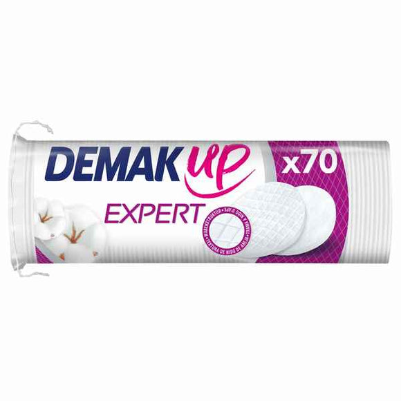Discos Desmaquillantes Demak Up Expert (70 uds) (Reacondicionado A+)