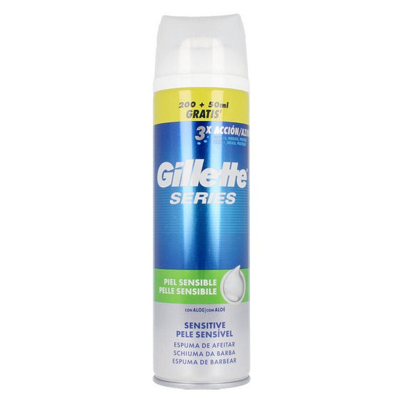 Espuma de Afeitar Series Gillette (250 ml)