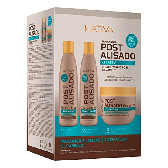 Tratamiento Capilar Alisador Kativa 7750075024274 (3 uds) (Reacondicionado A+)