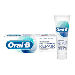 Pasta de Dientes Sensibilidad y Blanqueante Encias & Esmalte Oral-B (75 ml)