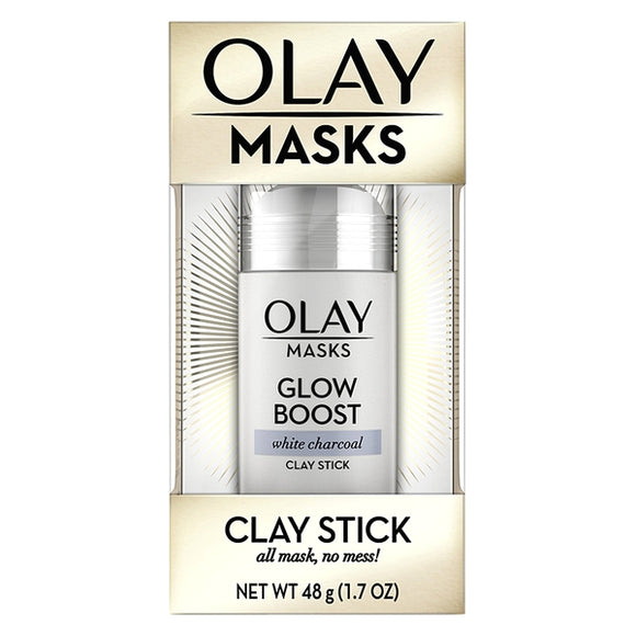 Mascarilla Facial Olay Clay Stick Glow Boost white Charcoal (48 g)