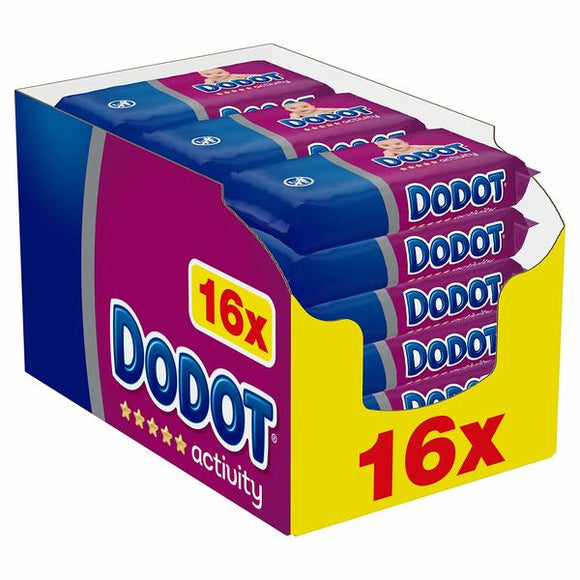 Toallitas Húmedas Dodot Activity (16 x 54 uds) (Reacondicionado A+)