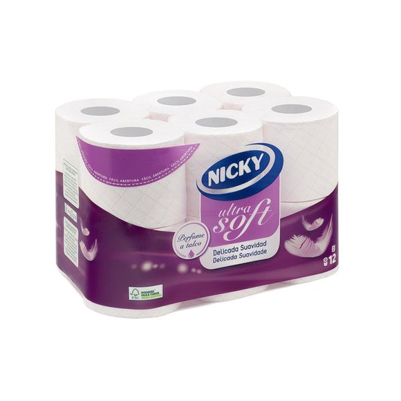Papel Higiénico Ultrasoft Extra Suave 414866 12 uds (Reacondicionado A+)