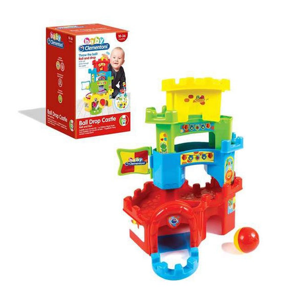 Juego de Construcción con Bloques Ball Drop Castle Clementoni