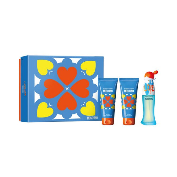 Set de Perfume Mujer Cheap And Chic I Love Love Moschino (3 pcs)