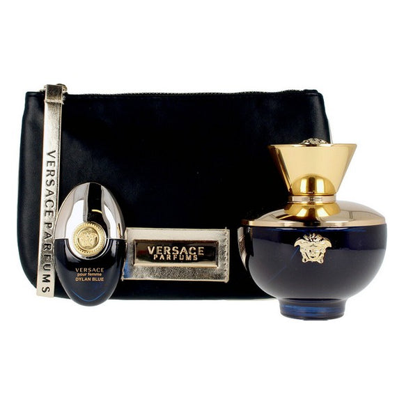 Set de Perfume Mujer Dylan Blue Versace EDP (3 pcs) (3 pcs)