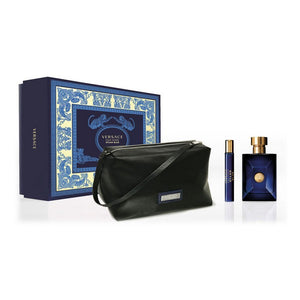 Set de Perfume Hombre Dylan Blue Versace (3 pcs)