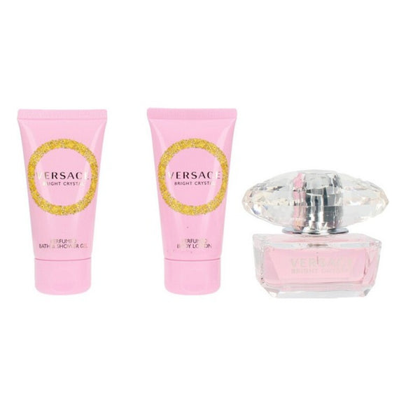 Set de Perfume Mujer Bright Crystal Versace EDT (3 pcs)