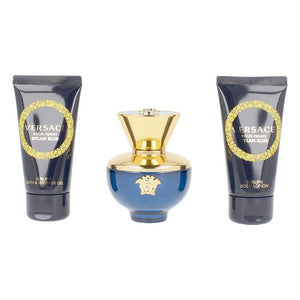 Set de Perfume Mujer Dylan Blue Versace (3 pcs)